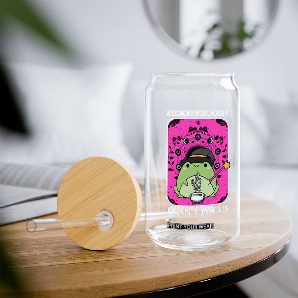 ADHD Meme Glass Can Neurodivergent Wizard Frog I Cant Focus TS10 Print Your Wear