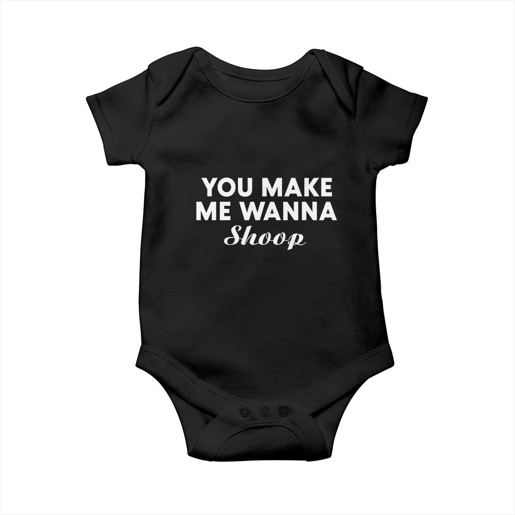 Fun 90s Music Baby Onesie You Make Me Wanna