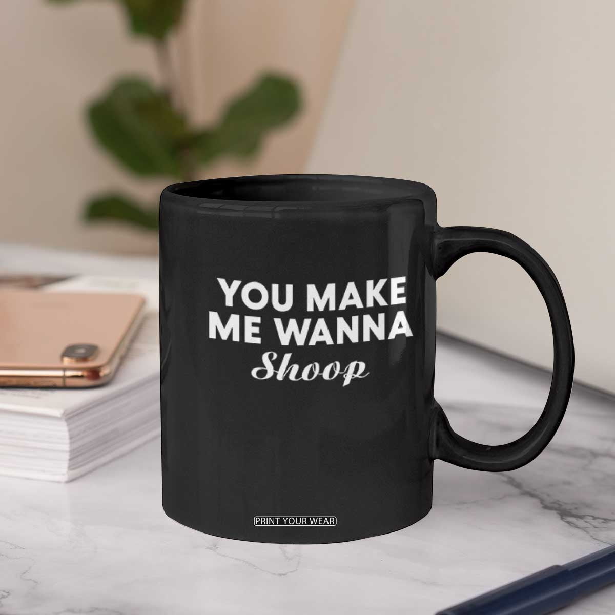 Fun 90s Music Coffee Mug You Make Me Wanna
