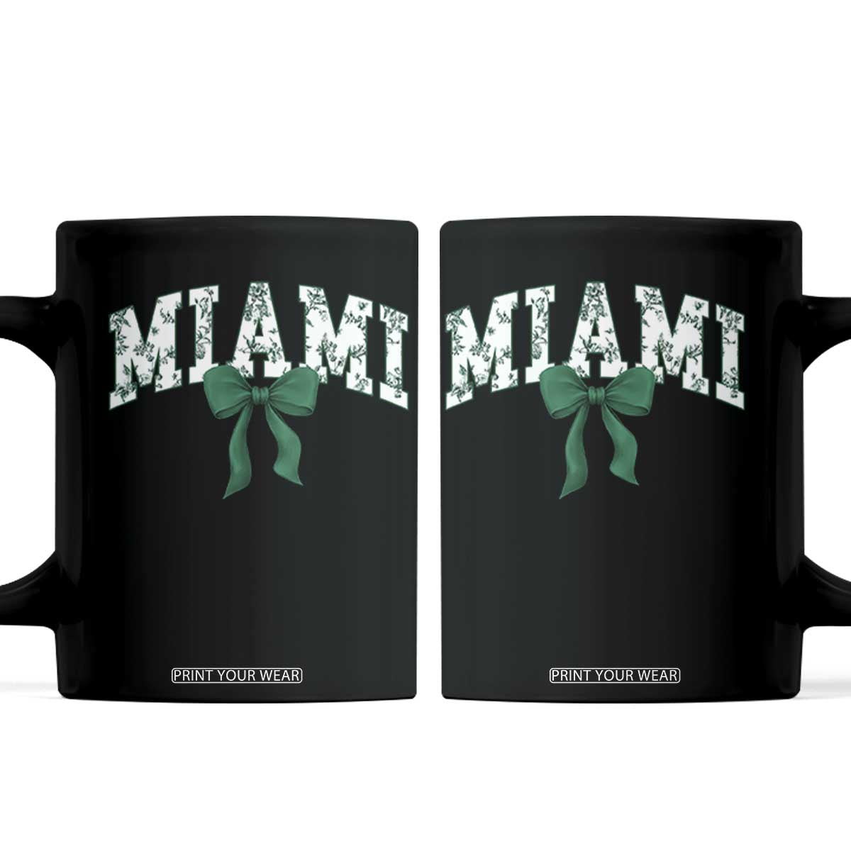 Miami Florida FL Vintage Athletic Sports Coffee Mug Florida FL Throwback Design Print Classic