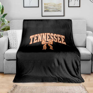 Vintage Tennessee Throw Blanket Retro Classic TN Orange Print Retro