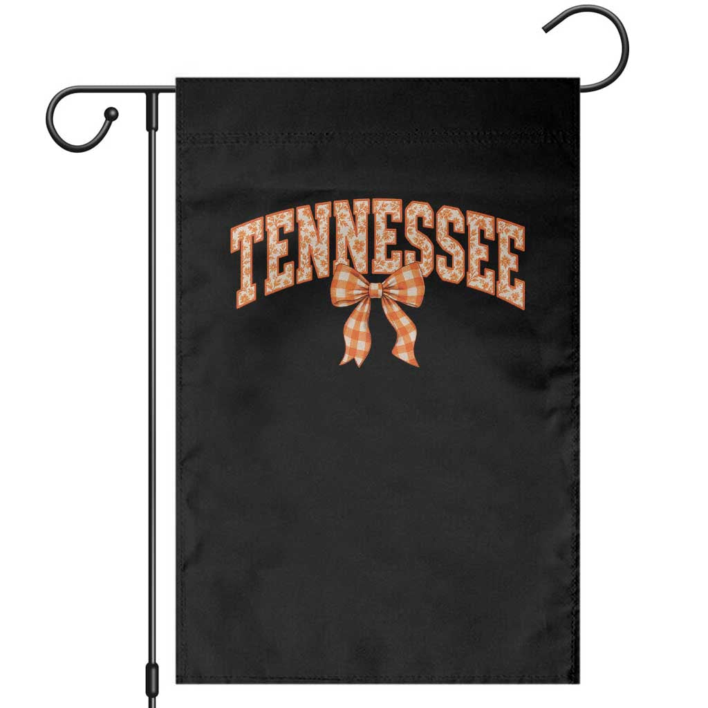 Vintage Tennessee Garden Flag Retro Classic TN Orange Print Retro