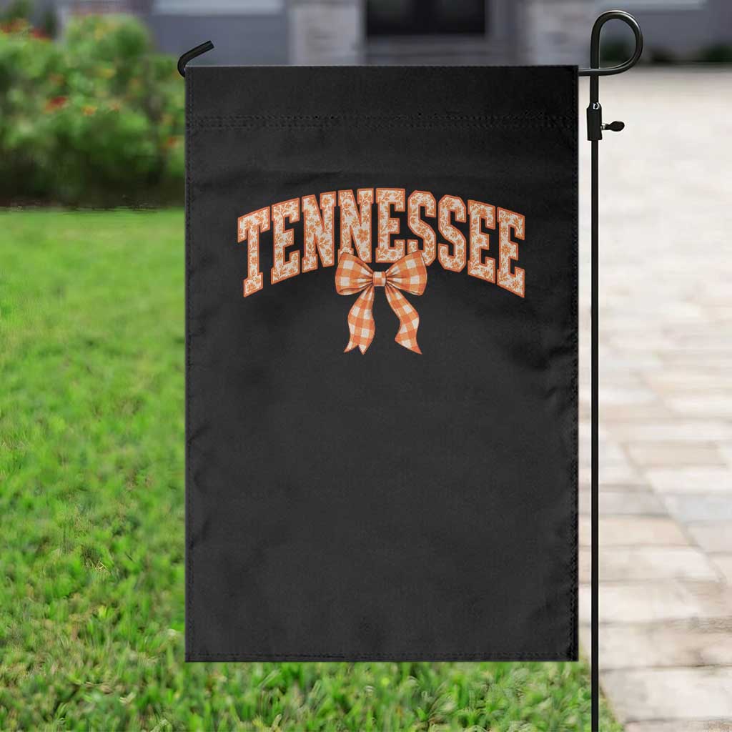 Vintage Tennessee Garden Flag Retro Classic TN Orange Print Retro