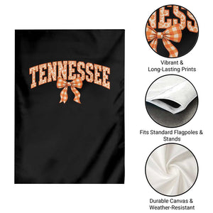 Vintage Tennessee Garden Flag Retro Classic TN Orange Print Retro