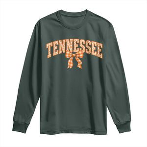 Vintage Tennessee Long Sleeve Shirt Retro Classic TN Orange Print Retro