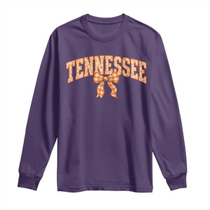 Vintage Tennessee Long Sleeve Shirt Retro Classic TN Orange Print Retro