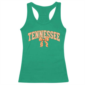 Vintage Tennessee Racerback Tank Top Retro Classic TN Orange Print Retro