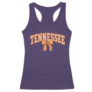 Vintage Tennessee Racerback Tank Top Retro Classic TN Orange Print Retro