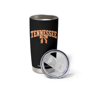 Vintage Tennessee Tumbler Cup Retro Classic TN Orange Print Retro
