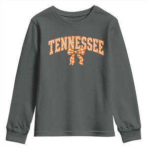 Vintage Tennessee Youth Sweatshirt Retro Classic TN Orange Print Retro