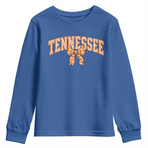 Vintage Tennessee Youth Sweatshirt Retro Classic TN Orange Print Retro