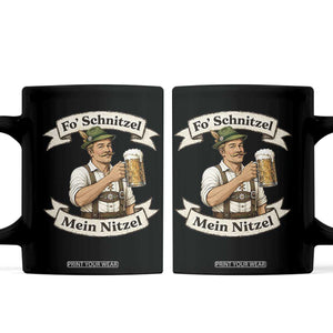 Oktoberfest Fo Schnitzel Mein Nitzel Funny German Coffee Mug