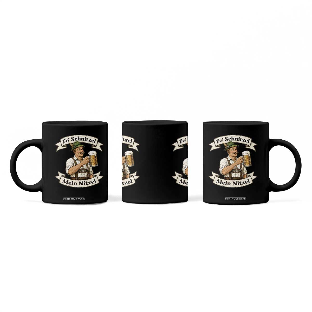 Oktoberfest Fo Schnitzel Mein Nitzel Funny German Coffee Mug