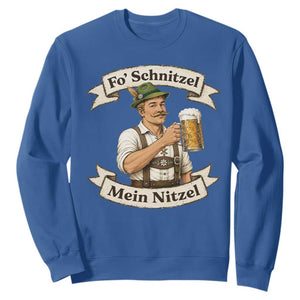 Oktoberfest Fo Schnitzel Mein Nitzel Funny German Sweatshirt
