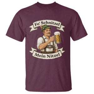 Oktoberfest Fo Schnitzel Mein Nitzel Funny German T Shirt