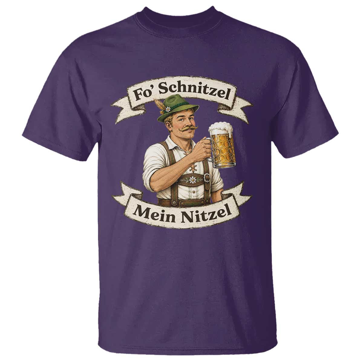 Oktoberfest Fo Schnitzel Mein Nitzel Funny German T Shirt