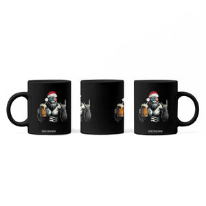 Bigfoot Christmas Coffee Mug Most Wonderful Xmas Sasquatch Beer TS10 Print Your Wear