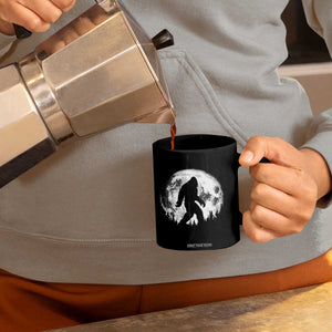 Bigfoot Night Stroll Coffee Mug Cool Full Moon & Trees Sasquatch TS10 Print Your Wear