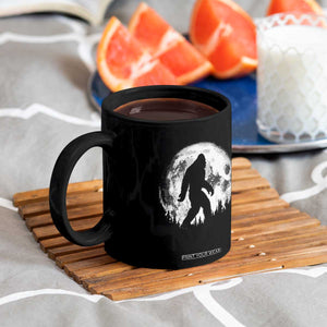 Bigfoot Night Stroll Coffee Mug Cool Full Moon & Trees Sasquatch TS10 Print Your Wear