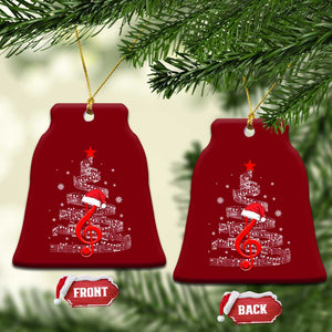 Christmas Tree Music Ceramic Ornament Musician Music Lover Gift TS10 Print Your Wear