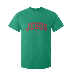 Jesus is the Reason Christmas T Shirt For Kid Christian Varsity TS10 Irish Green Print Your Wear