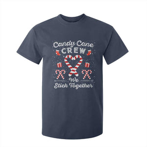 Christmas Family Matching T Shirt For Kid Candy Cane Heart Holiday TS10 Navy Print Your Wear