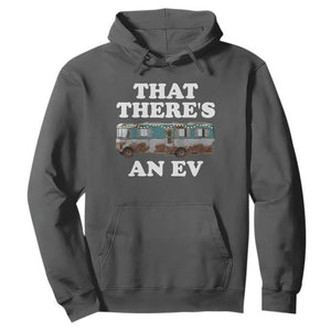 Christmas Movie Hoodie That There's An RV Christmas Vacation Xmas Lights TS10 Dark Heather Print Your Wear