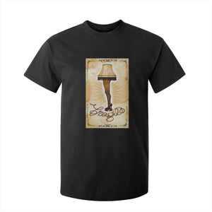 Funny Christmas Movie T Shirt For Kid Fragile Leg Lamp TS10 Black Print Your Wear