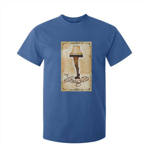 Funny Christmas Movie T Shirt For Kid Fragile Leg Lamp TS10 Royal Blue Print Your Wear