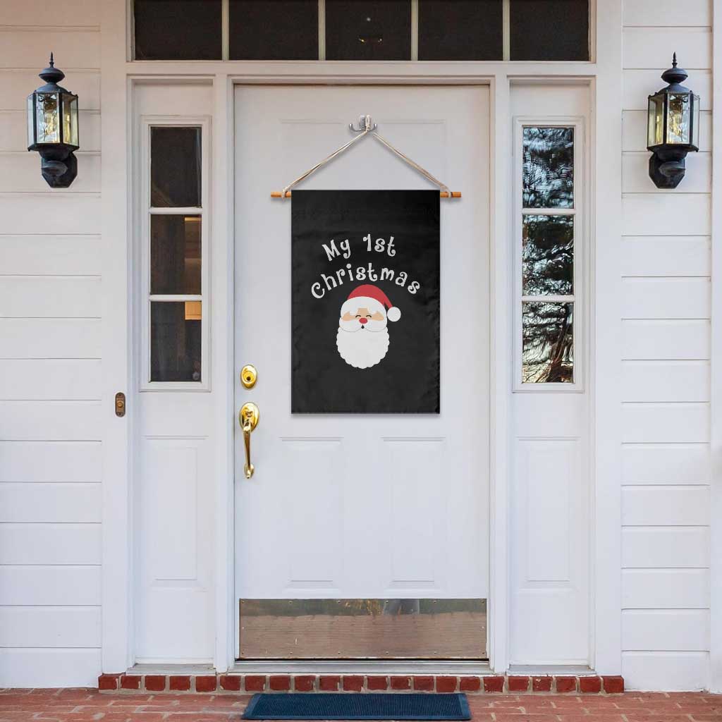 My First Christmas Garden Flag Baby's First Holiday Xmas Santa TS10 Print Your Wear