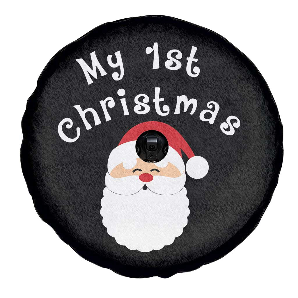My First Christmas Spare Tire Cover Baby's First Holiday Xmas Santa TS10 Print Your Wear