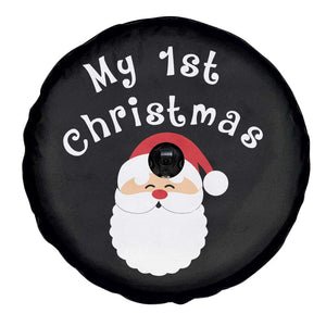My First Christmas Spare Tire Cover Baby's First Holiday Xmas Santa TS10 Print Your Wear