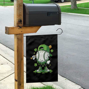 Baseball Drip Icecream Garden Flag Youth Boy St Patricks Day Shamrock Green TS10 Print Your Wear