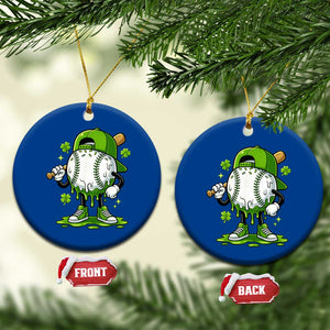 Baseball Drip Icecream Ceramic Ornament Youth Boy St Patricks Day Shamrock Green TS10 1pc Blue Print Your Wear