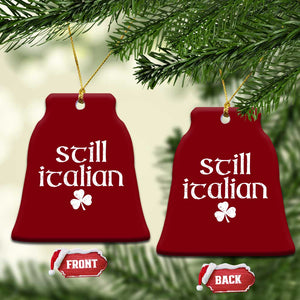 St Patricks Day Still Italian Ceramic Ornament Funny Lucky Shamrock Clovers TS10 Print Your Wear