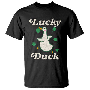Lucky Duck T Shirt St Patricks Day Shamrock Irish TS10 Black Print Your Wear