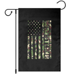 Wrestling American Flag Camo Wrestler Garden Flag TS10 Black Print Your Wear