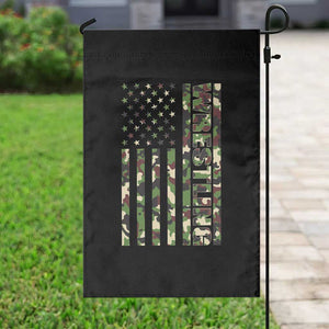 Wrestling American Flag Camo Wrestler Garden Flag TS10 Print Your Wear