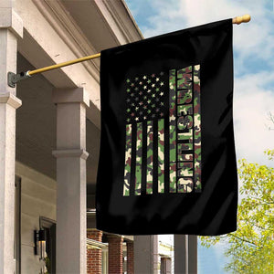 Wrestling American Flag Camo Wrestler Garden Flag TS10 Print Your Wear