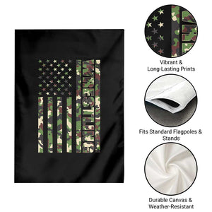 Wrestling American Flag Camo Wrestler Garden Flag TS10 Print Your Wear