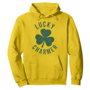 Funny Irish St Patricks Day Shamrock Hoodie Lucky Charmer TS10 Daisy Print Your Wear