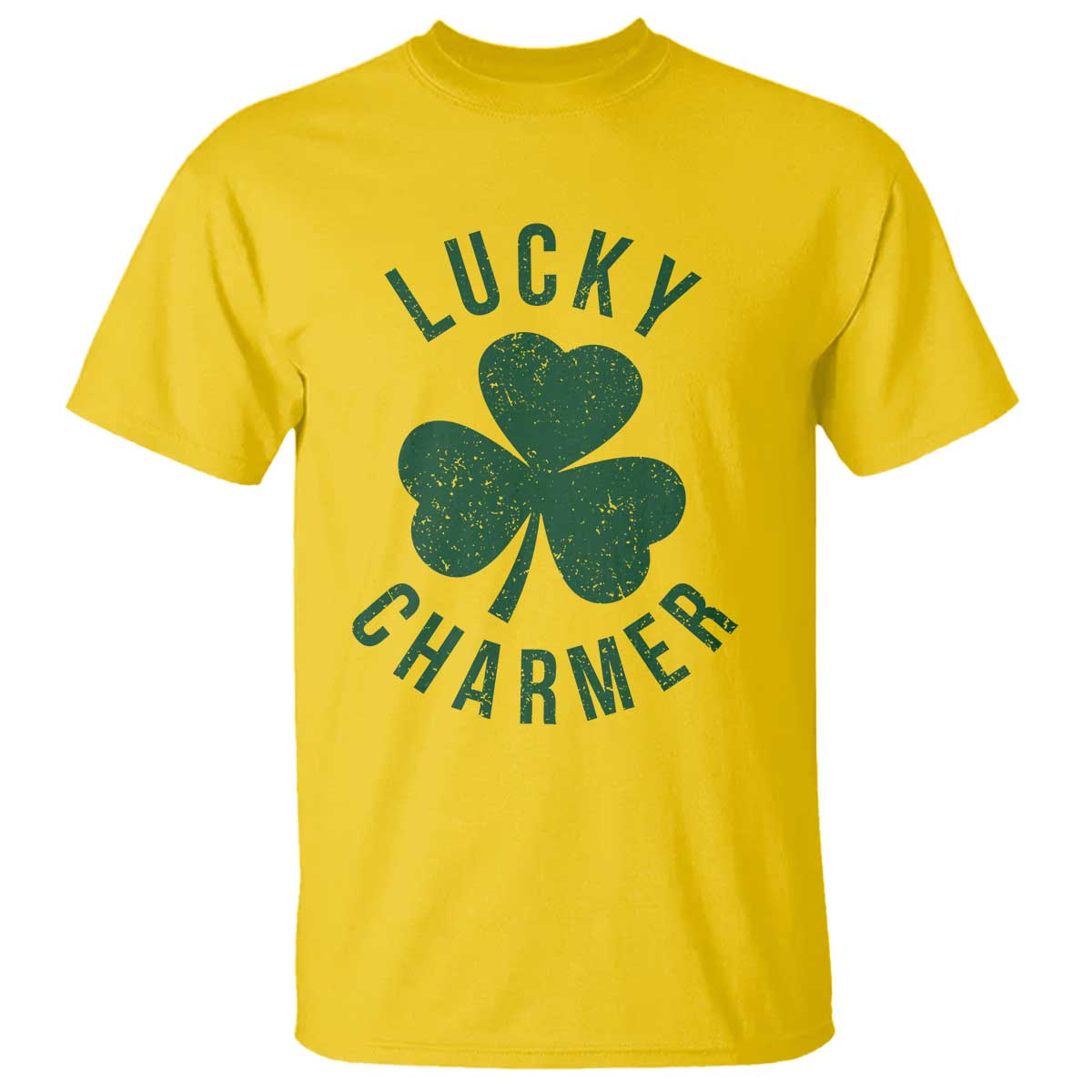Funny Irish St Patricks Day Shamrock T Shirt Lucky Charmer TS10 Daisy Print Your Wear