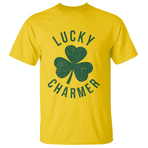 Funny Irish St Patricks Day Shamrock T Shirt Lucky Charmer TS10 Daisy Print Your Wear