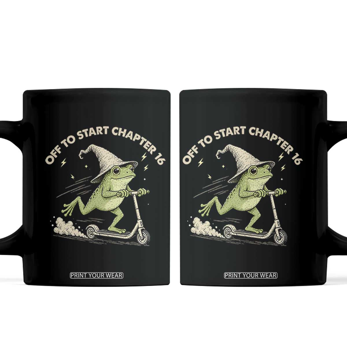 16th Birthday Frog Coffee Mug Funny 16 Year Old Gift