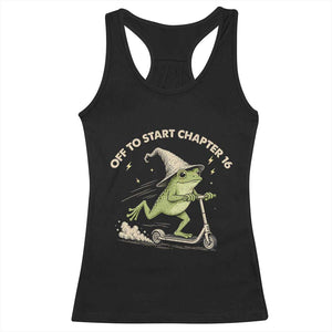 16th Birthday Frog Racerback Tank Top Funny 16 Year Old Gift