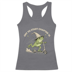 16th Birthday Frog Racerback Tank Top Funny 16 Year Old Gift