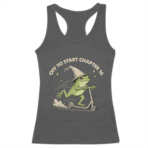 16th Birthday Frog Racerback Tank Top Funny 16 Year Old Gift