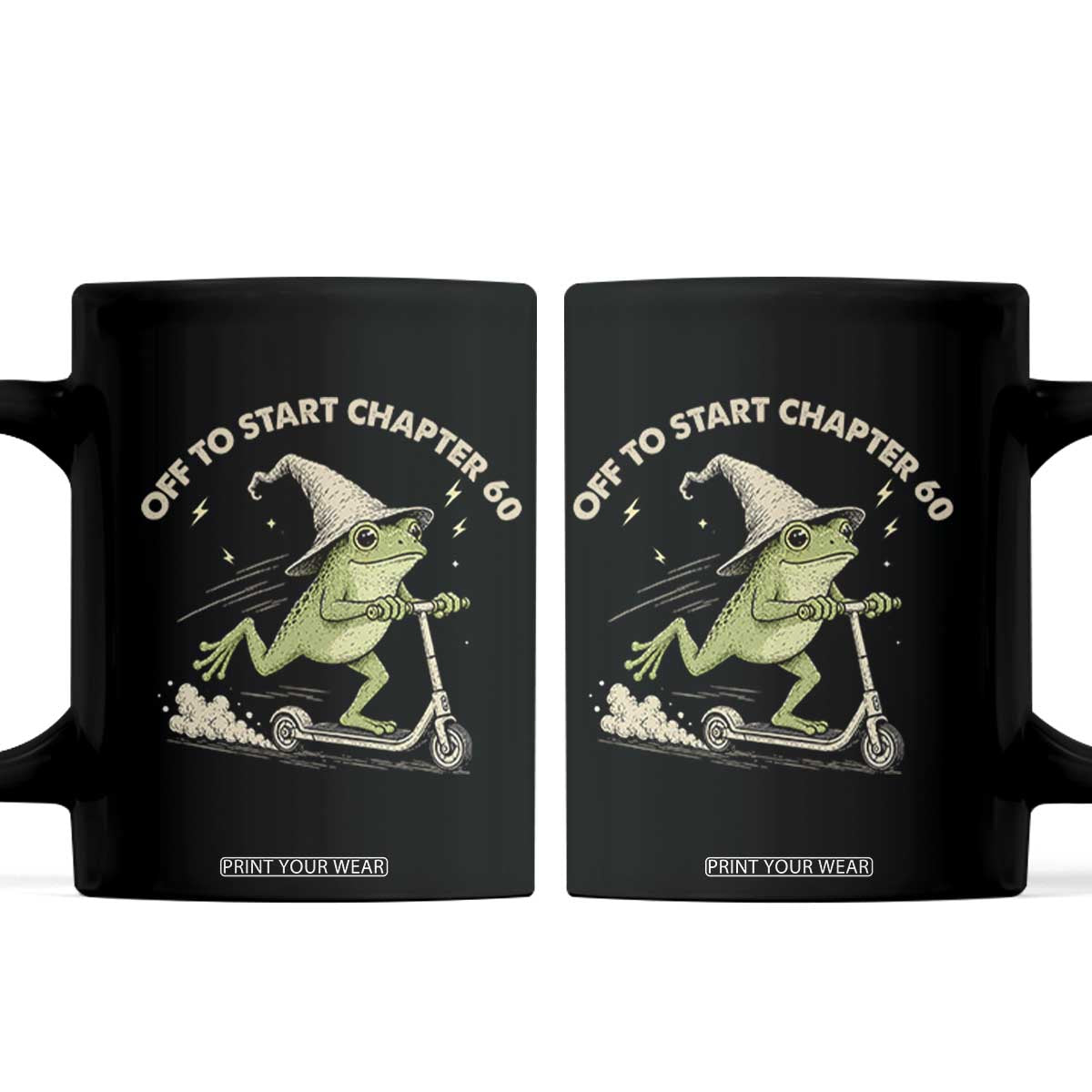 60th Birthday Frog Coffee Mug Funny 60 Year Old Gift