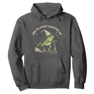 60th Birthday Frog Hoodie Funny 60 Year Old Gift