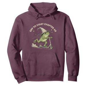 60th Birthday Frog Hoodie Funny 60 Year Old Gift